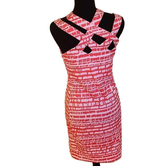 Gretchen Scott Hotsie Totsie Cypher Coral Dress - Picture 12 of 12